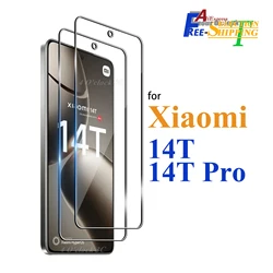 Premium Tempered Glass Screen Protector - 6.67 inch, 9H Hardness, Crystal Clear, Anti - Scratch - Xiaomi 14T (3 pcs)