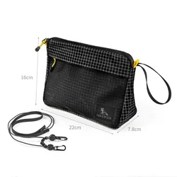 Portable Multi - Functional Outdoor Travel Toiletries and Makeup Bag, Large Capacity (H)