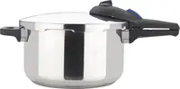 ZPot 4.2 Quart 15-PSI Pressure Cooker - Polished Stainless Steel 1