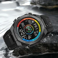 SKMEI 2209 Outdoor Sport Compass Electronic Men Watch Fashion Waterproof LED Mens Wristwatch Digital Military Clock reloj hombre 2