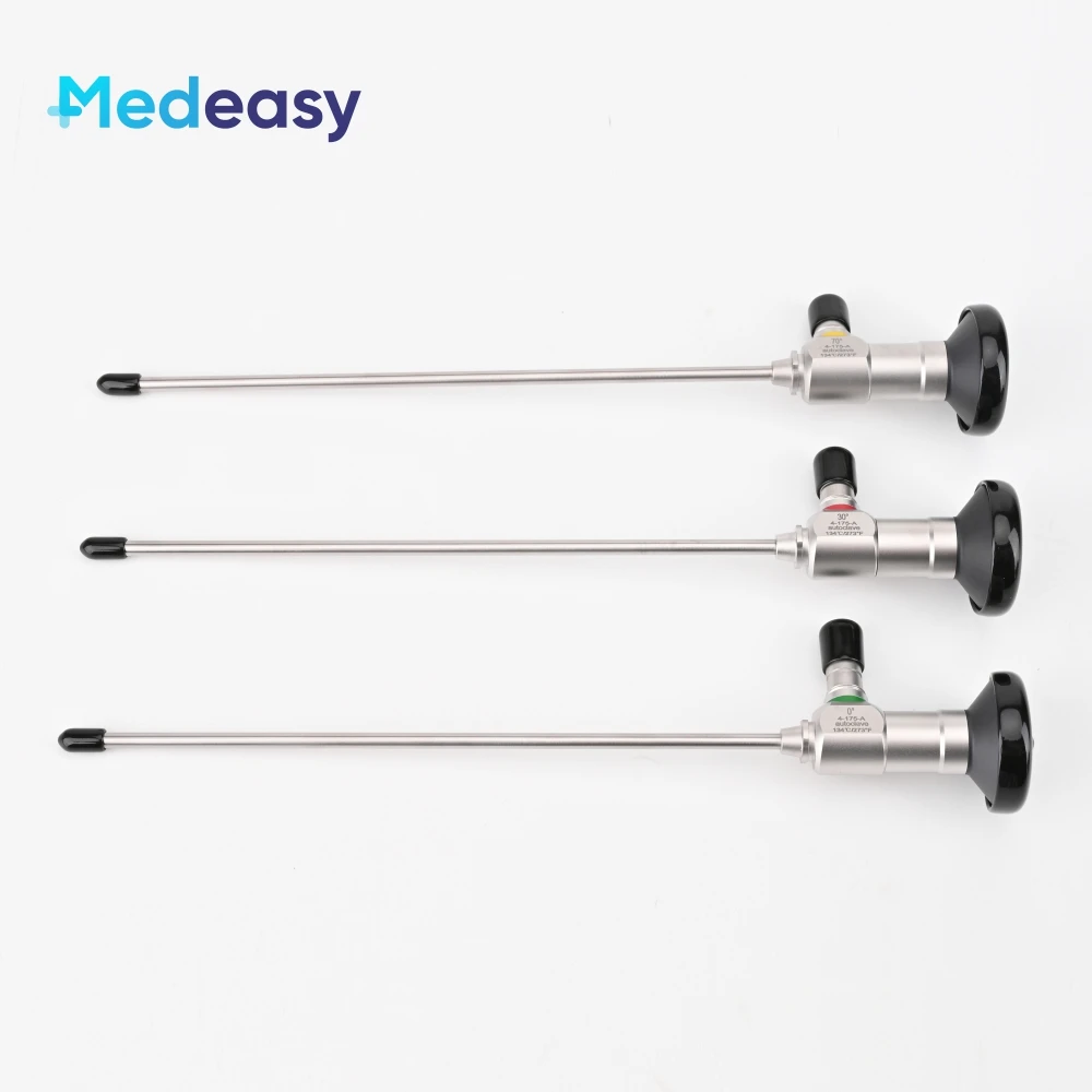 Endoscope Light Source Autoclave ENT Rigid Endoscope 4mm Sinuscope 0/30/70 Degree for Inspection and Surgery Teaching