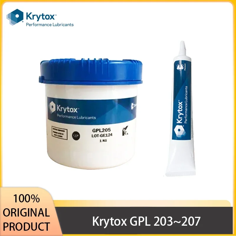 Оригинальная аутентичная перфторполимерная смазка Krytox LPG 205 206 207 204 203 223 224 225 в США