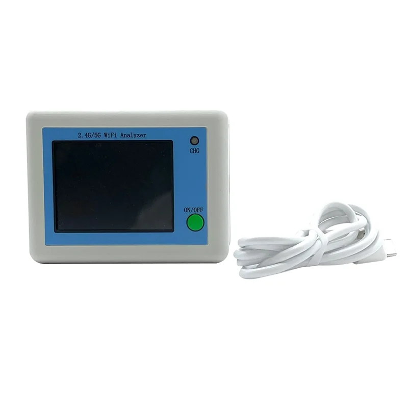 

WIFI Signal Scanner 2.4G/5G WIFI Signal Analyzer Router Management Assistant with 2.4Inch Display Network Cable Tester