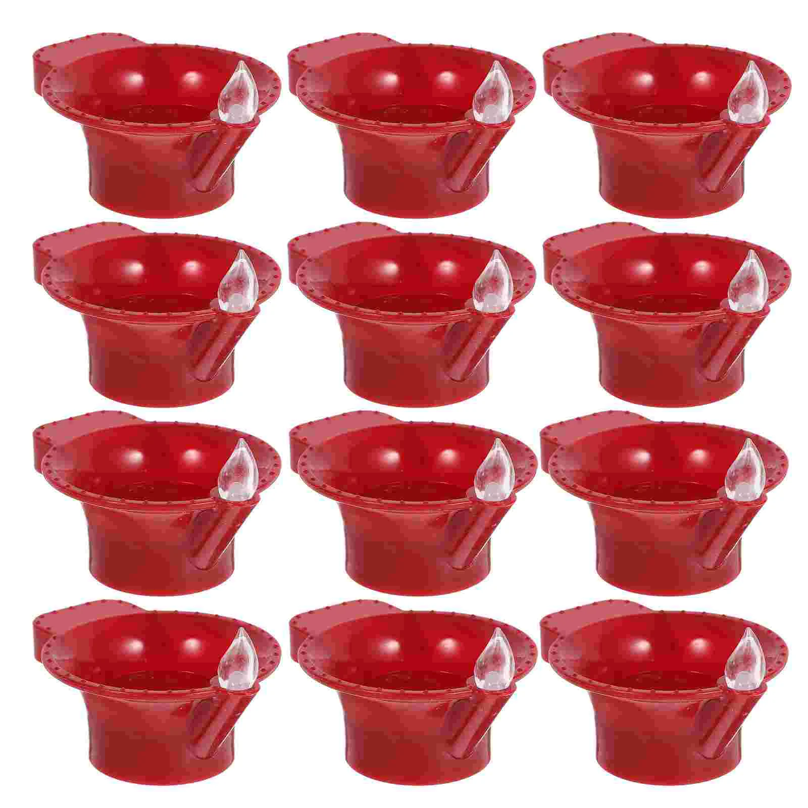 

12pcs LED Candles Lights Small Electric Lamps Decorations Operated Candles