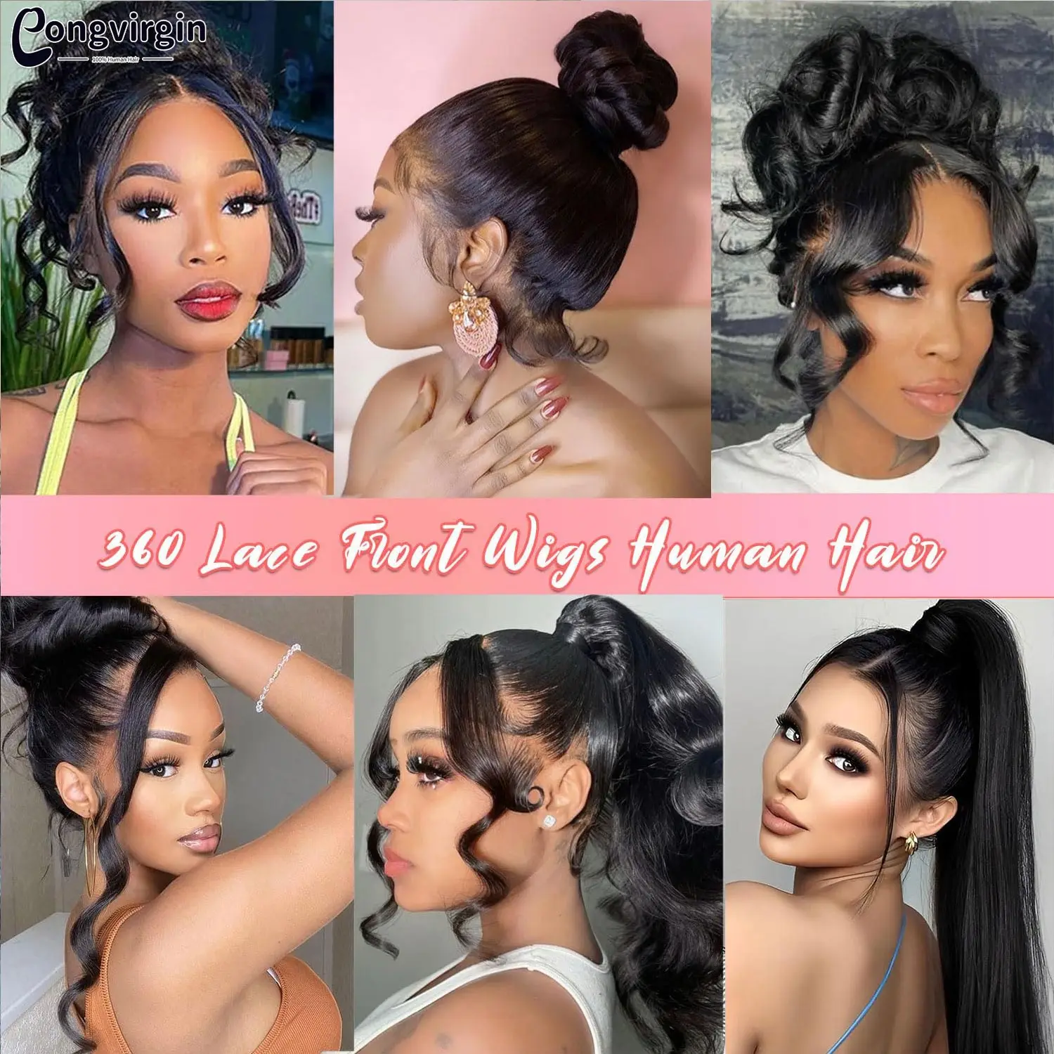 Body Wave 360 Lace Wig Human Hair Pre Plucked Transparent 13x4 13x6 Lace Frontal Wig Brazilian Hair Wigs For Women 250% Density