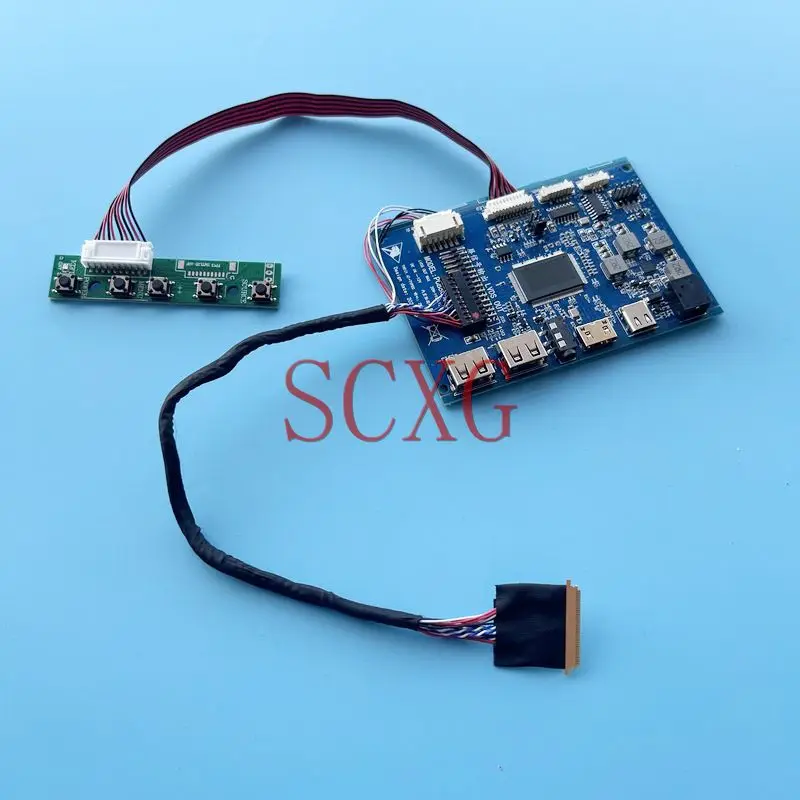 

Fit N173O6 Kit DIY 17,3 "40-Pin LVDS PCB 862 плата контроллера драйвера TYPE-C 2-USB Mini HDMI-совместимый 1600*900 монитор ноутбука