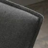 Café Chairs, Cafe Metal Lounge Chair, Charcoal Gray Finish 4