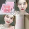 4 Colors Blush Powder Face Makeup Set Mixed Sweet Warm Colors Matte Cheek Powder Facial Beauty Cosmetic Makeup Blush 6