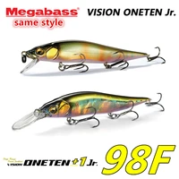 Japan MEGABASS same style Road Classic Stop Bait King ONETEN JR+1 Suspension Mino JERK BAIT  6010 1