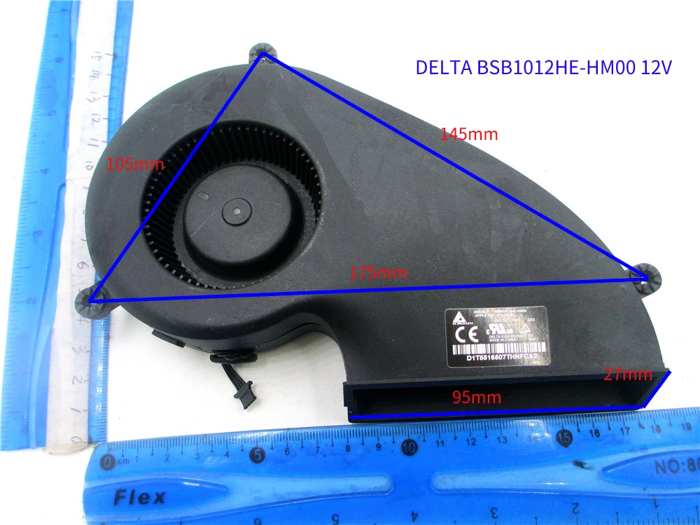 Nuovo Ventilatore Per Apple Imac 27 A1419 P/N 610-0145 Bsb1012He-Hm00 Bf85 12V 1.20A 610-00182 610-0216 610-0145 Ventilatore Macchina All-In-One