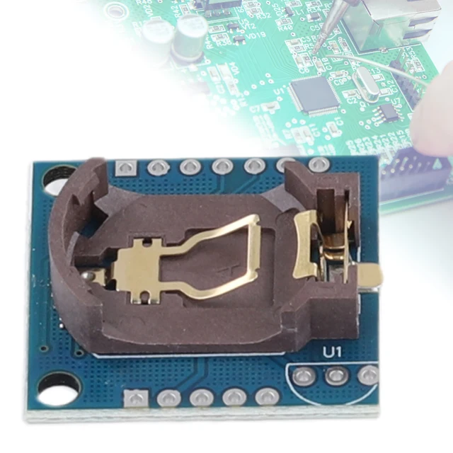 Modulo Orologio Tempo Reale DS1307 Con EEPROM AT24C32 - 3 Pezzi Per Arduino E Microcontrollori - Foto 8