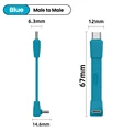 Blue 67mm Male TO M