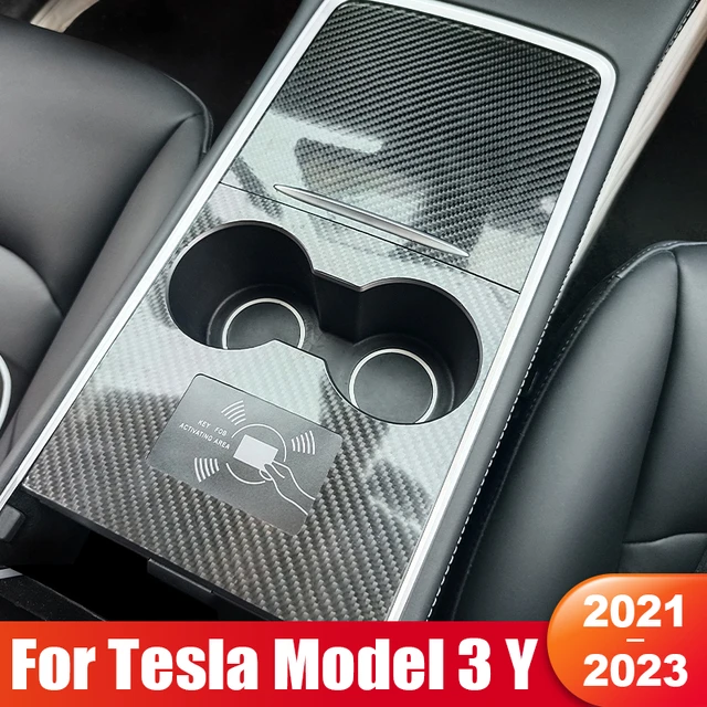 Carbon center console for Tesla Model 3 and Model Y 2021 +