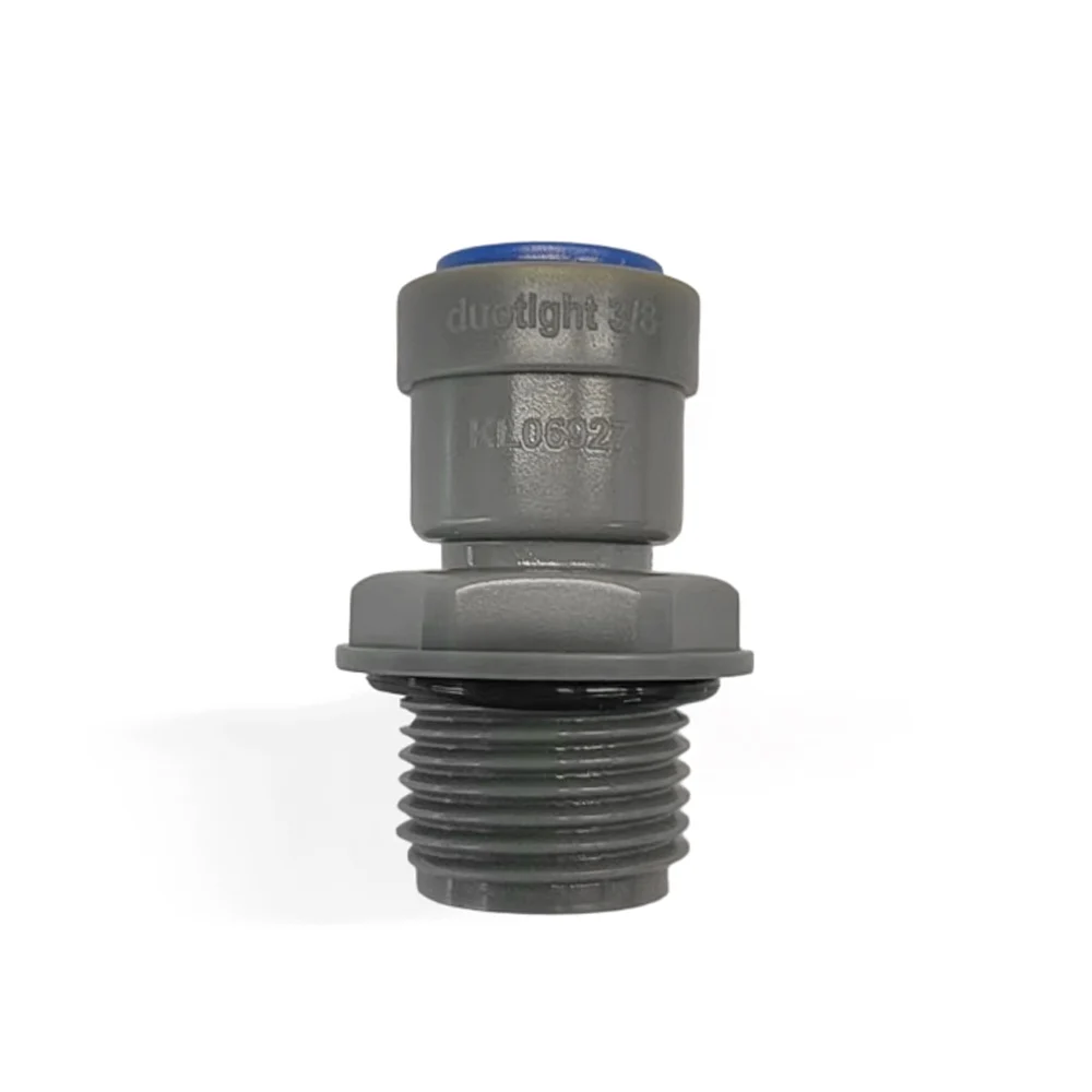 KegLand Duotight 9.5MM (3/8) X1/2INCH Male Plastic Quick Connect Pipe Hose Connector Beer Brewing Tube Joints Fittings homebrew fitting,beer keg connector,beer quick disconnect