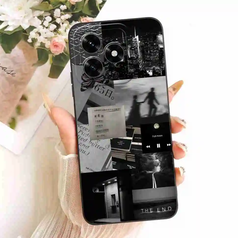 Lovely Sweet Rabbit Panda Soft Silicone Phone Case - Shockproof Bumper Cover