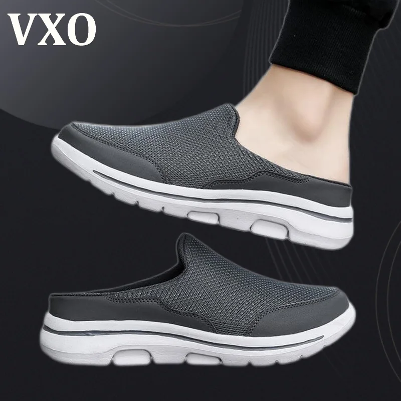 Outdoor Antiskid Shoes Mule Slippers Men Mules Shoes Men Men's