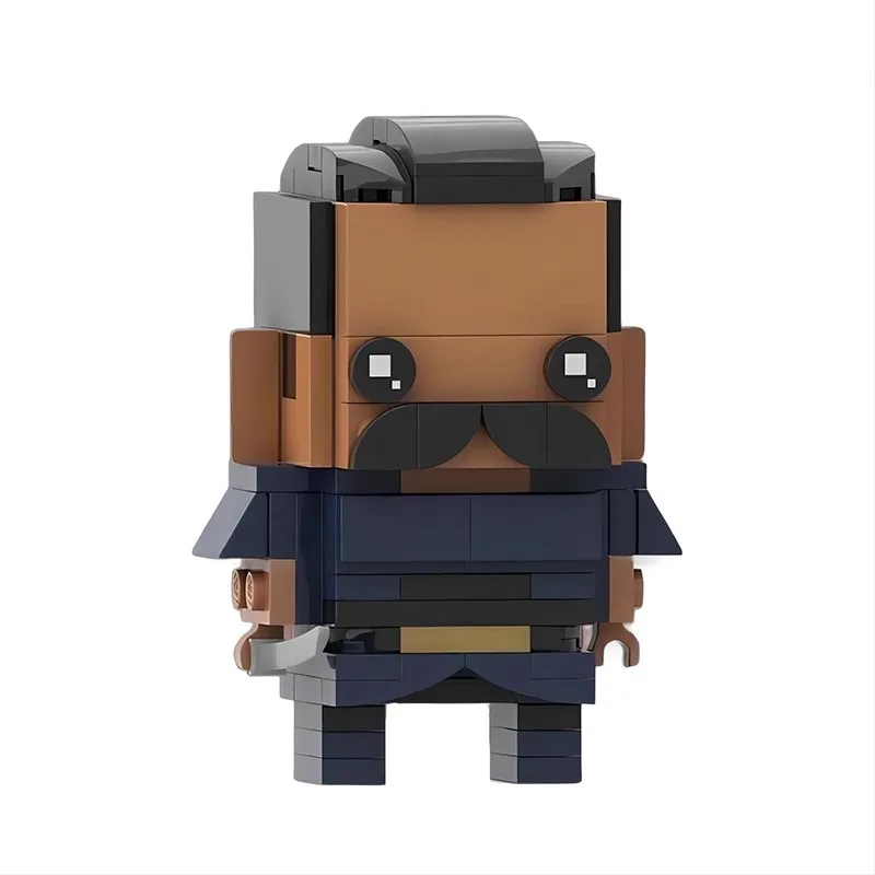 Bricklink MOC Game Fantasyed Action Figures Zack Fair Tifa Aerith Cloud Mog Bricks Sets Building Blocks Kid Toys Christmas Gift