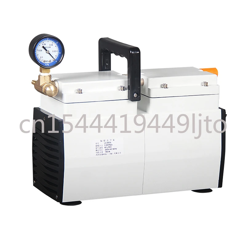 

Oil-Free Diaphragm Vacuum Pump Small Suction Positive and Negative Pressure Suction Device Laboratory Miniature Suction Pump