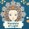 Mandala of Light  Art Coloring Book 22Pages Gift For Birthday Party Relieve Stress Kill Time Graffiti Painting Drawing Art Book 1