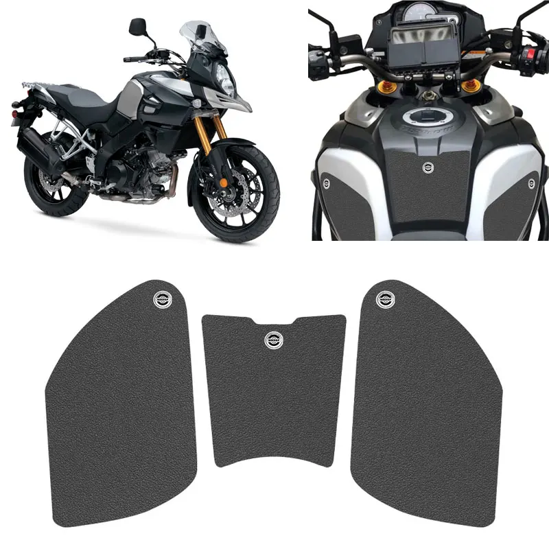 Motorcycle Tank Traction Pad Stickers For SUZUKI GSX-R600 / GSX-R750 (2011-2016) - Anti Slip Knee Grips - View #4