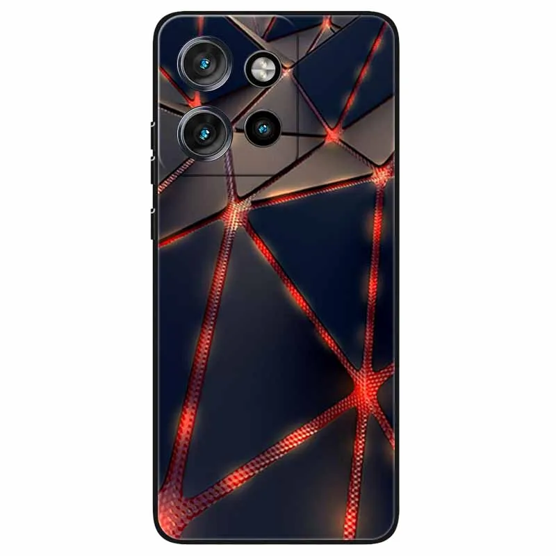Elegant Marble Design Soft Silicone Phone Case with Protective Black TPU Bumper