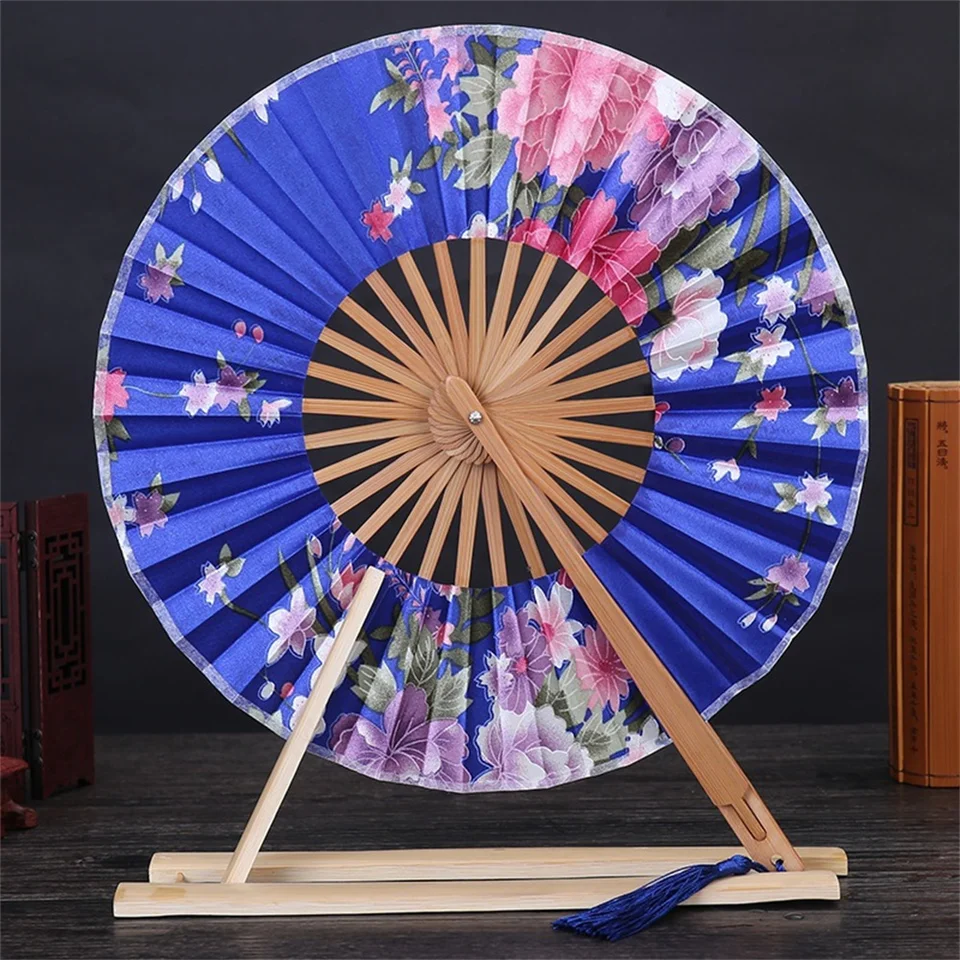 VENTOLA PIEGHEVOLE RICAMATA Miss Fiore ventilatori danza paillettes