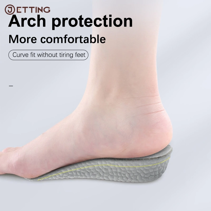 Orthopedic Insoles 1 Pair Height Increase for Men Women Flat Feet Arch Support