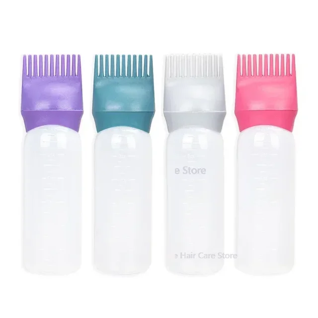 Applicator Bottles Portable Scalp Applicator Liquid Comb Hair Roots Massage Medicine Comb Hair for Hair Growth Serum Oil Nourish
