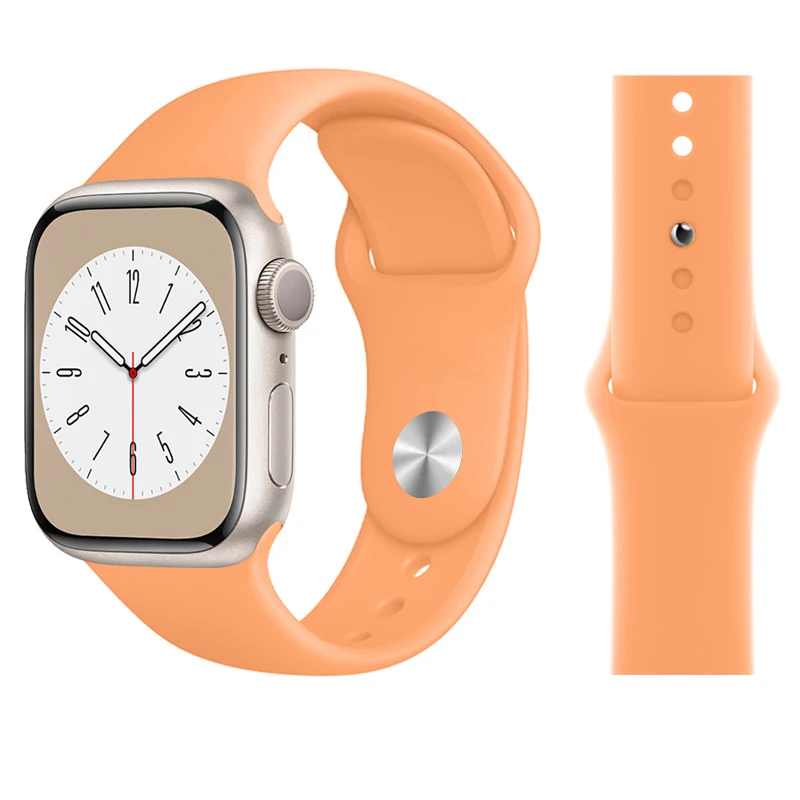 ตัวเลือกสินค้า สายซิลิโคนสุดเก๋สำหรับ Apple Watch ใส่สบายไม่ร้อน