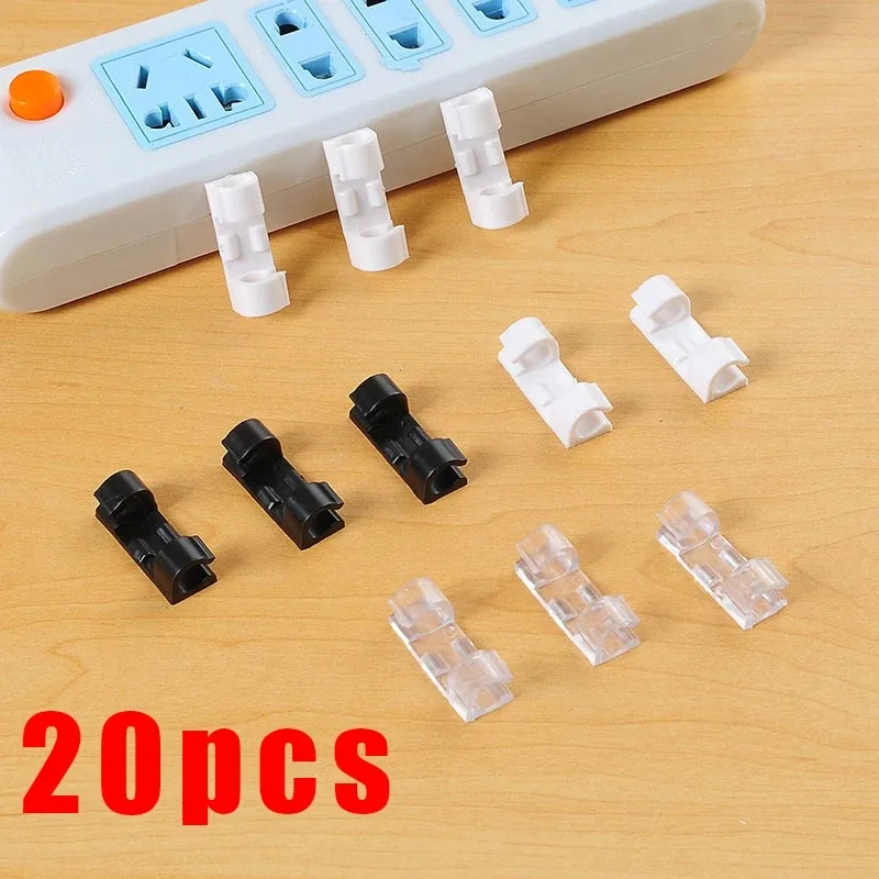 Cable Organizer Cable Clips 1/20 Pcs