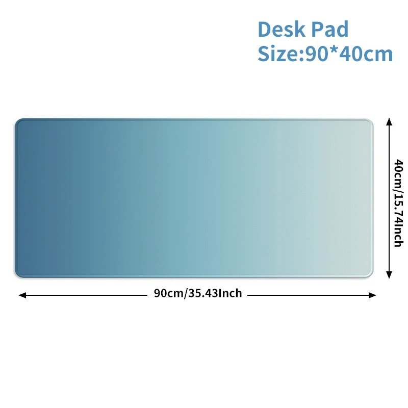 Ergonomic Cloud Gradient Memory Foam Wrist and Mouse Pad Set