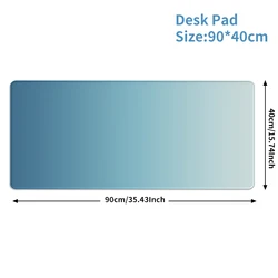 Ergonomic Cloud Gradient Memory Foam Wrist and Mouse Pad Set (Desd Pad)