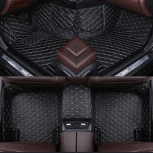 Custom Car Floor Mat for BMW X6 G06 2020 2021 2022 Phone Pocket 100 Fit for Your Car Interior Details tanie tanio XMJXYC Sztuczna skóra CN (pochodzenie) Z włókien naturalnych Customized according to different models Luksusowe otoczenie