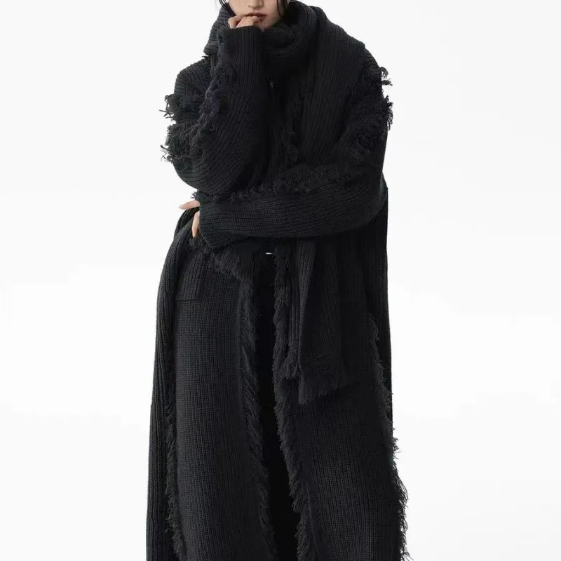 Women Autumn Winter Knitted Sweater Cardigan