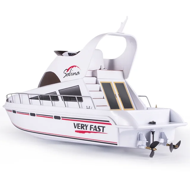 2024 New Henglong 3867 Remote Control Speedboat Luxury Version Yacht High-Speed Remote Control Boat Model Kid'S Outdoor Toy Gift 2