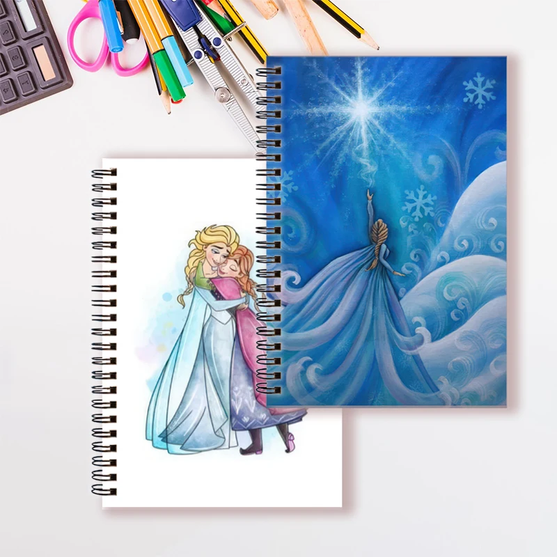 Carnets La Reine des Neiges - Elsa et Anna | Fournitures Scolaires