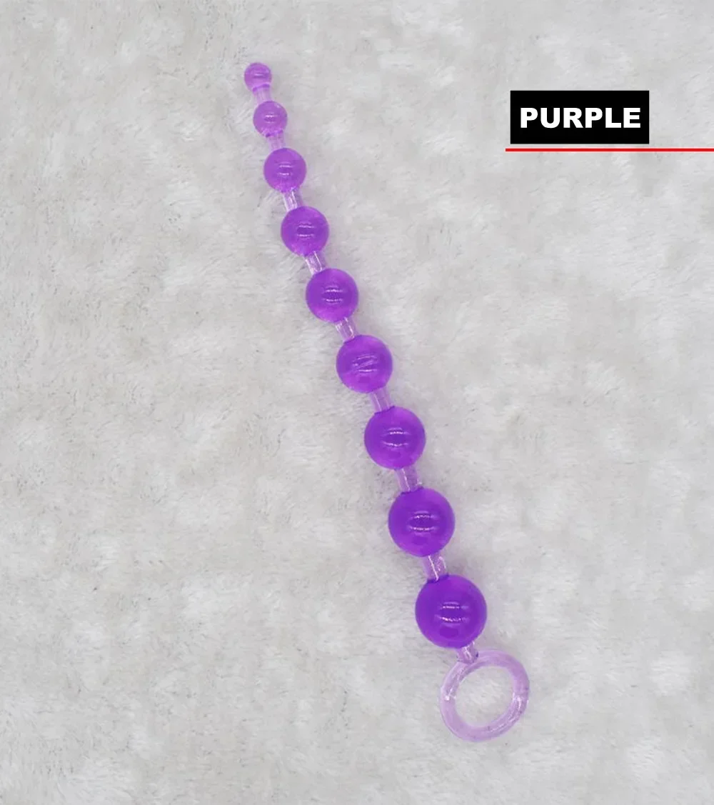 Super Long Silicone Butt Plug Anal Beads Ball Sex Toy for Beginners Man Women