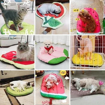 Dog Mat Cooling Summer Pad Mat Dogs Cat Blanket Sofa Breathable Cold Pet Dog Bed Summer Washable Small Medium Large Dogs Ice Pad 5