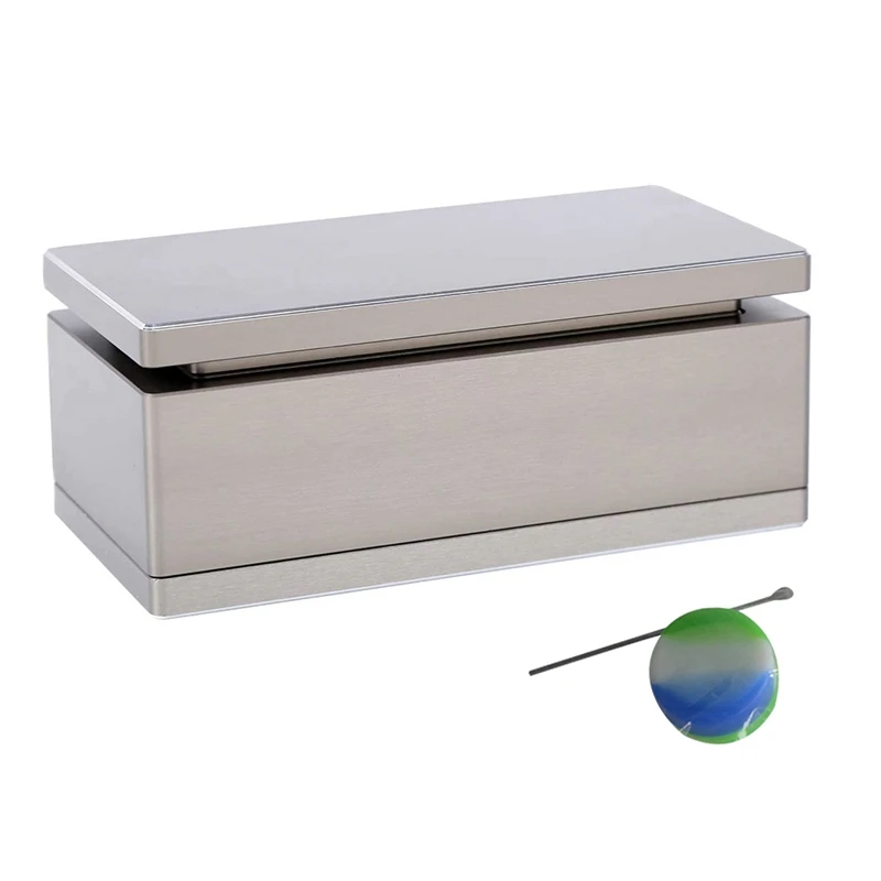 Rosin Machine Pre-Pressing Plate Pure Aluminum Pre-Pressing Mould Plate With Silicone Box 2X4in