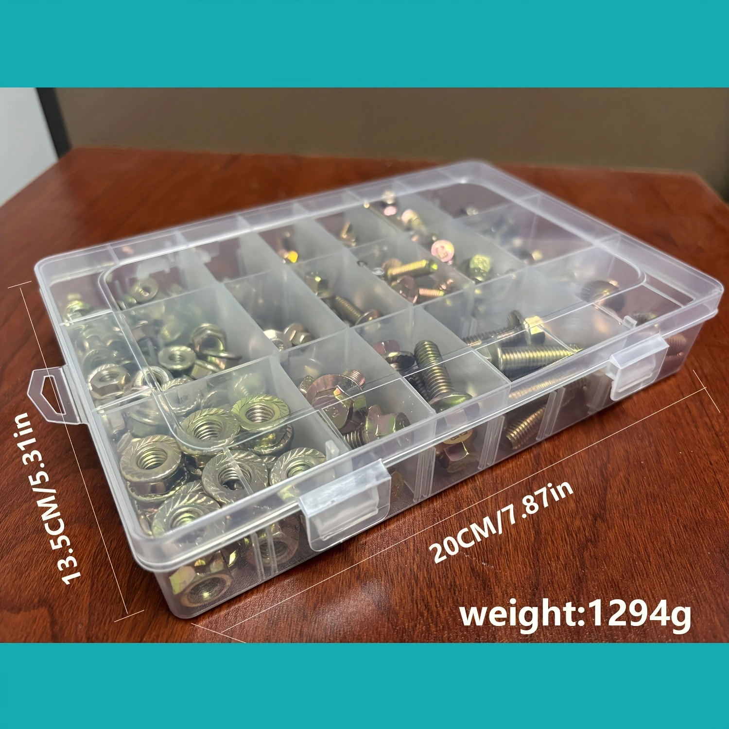 260 sets of 8.8 grade alloy steel flange bolts and nuts M5 M6 M8 metric hex screws with 14 common sizes of nuts screw bolt nut set screw washer nut kit
