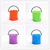 Childrens Retractable Folding Bucket Waterproof Canvas Material Simple Shape Outdoor Entertainment And Sports Easy To Carry 4