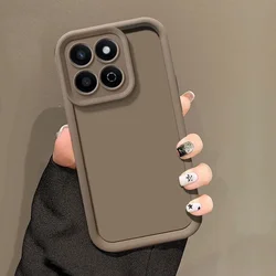 Motorola Edge 60 Series Shockproof Matte Phone Case - MOTO Edge 60Fusion (Coffee)