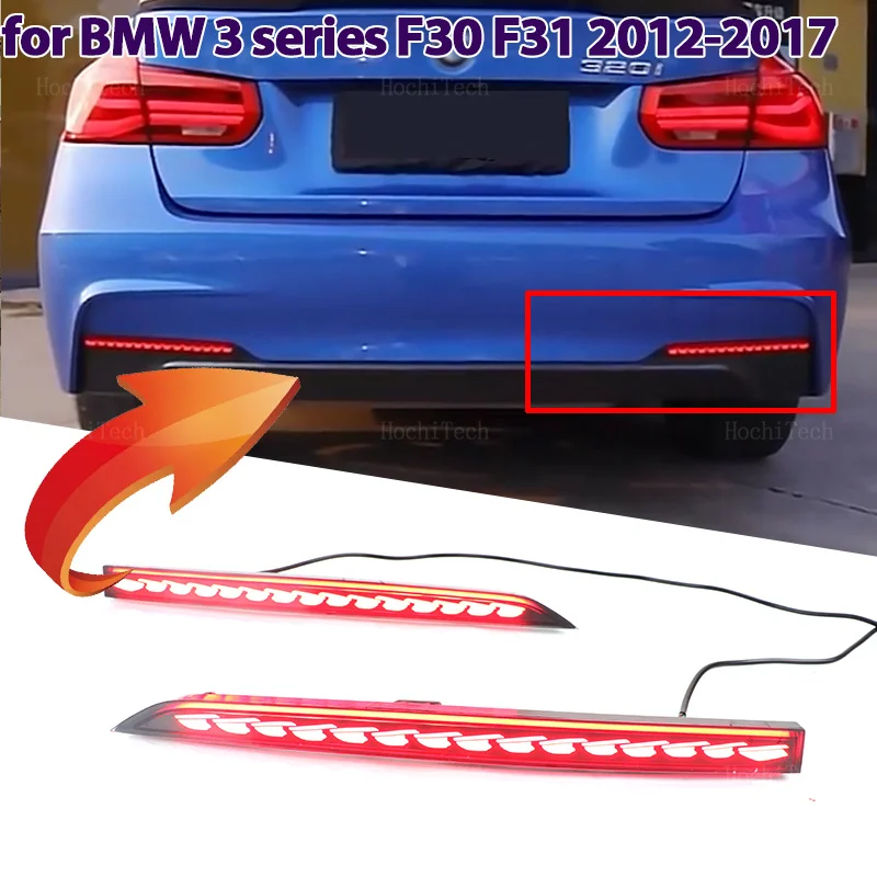 ledダイナミックターンシグナルリアフォグライトブレーキライトbmw-3シリーズf30f31-2012-2017用ブレーキライト