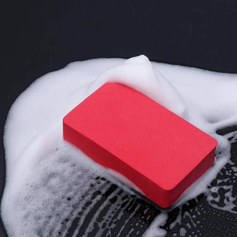 5Pcs Car Cleaning Eraser Clay Bar Pad Sponge Block Waxing Polishing Pad Auto Detail car cleaning tool,car cleaning clay bar