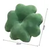 Ornamental Four-Leaf Clover Plush Pillow Wide Use Throw Pillow Ultra Soft Plush Seat Cushion Household Accessory 1