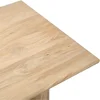 Indigo Road by Egypt Sherrod Trapezium Plank Solid Wood Coffee Table - Rectangular Mango Wood Tabletop with Stylish Trapezoid Le 5