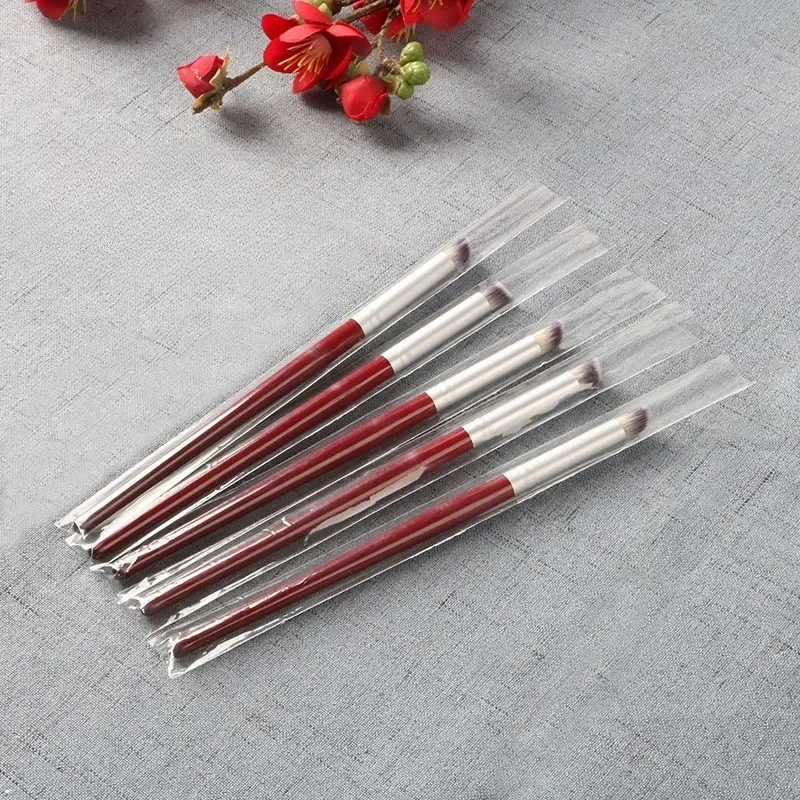 Gradient Nail Brush Set Smudge Art Brushes UV Gel Polish Tools Manicure Paint Pen Wooden Handle Nail Art for DIY Salon Nails