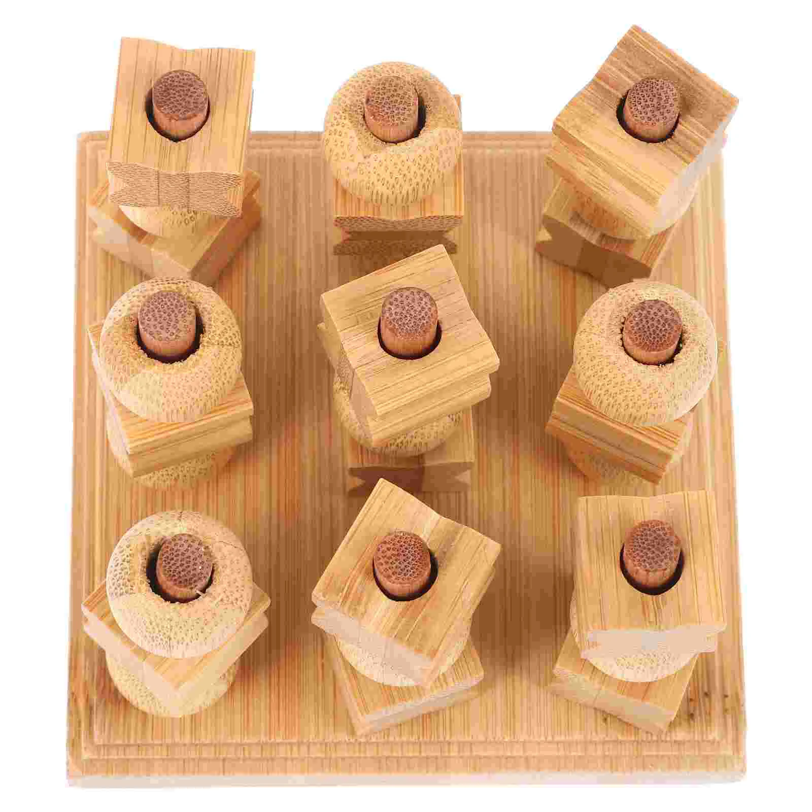 

1 Set Toe Board Game Toy Classic XO Strategy Board Game Educational Toy
