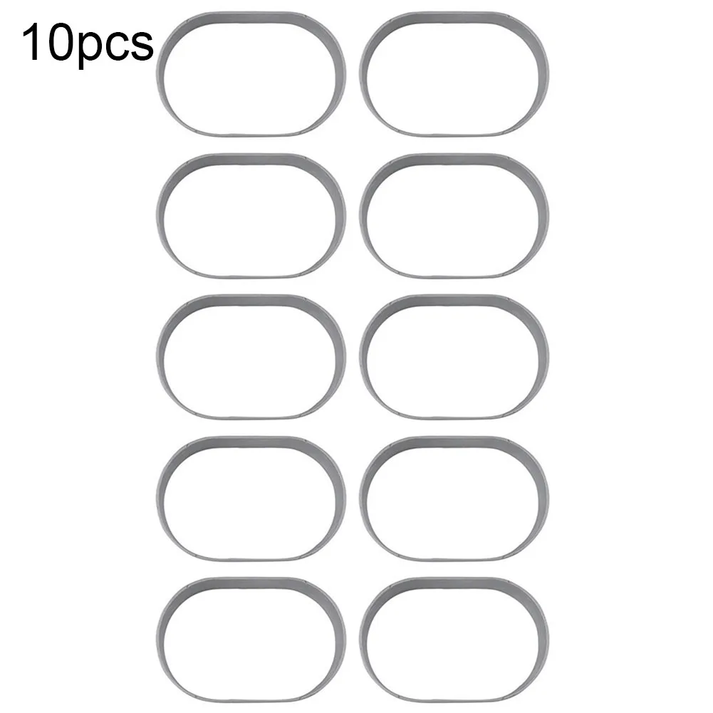 10PCS Baking Mold Mini Aluminium Oval Egg Shape Cheese Cake Rings Half-Cooked Molds Bread Kitchen Baking Tools