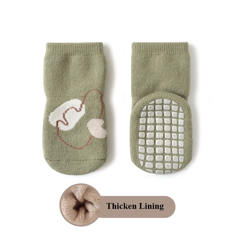 Winter Terry Loop Socks for Kids Baby Boys Girls